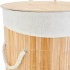 Корзина для белья Sensea Bamboo 60 л цвет бамбук