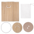 Корзина для белья Sensea Bamboo 60 л цвет бамбук