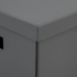 Коробка складная 40x28x20 см картон цвет серый