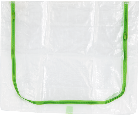 Чехол для одежды 54x44x19 см полипропилен цвет белый