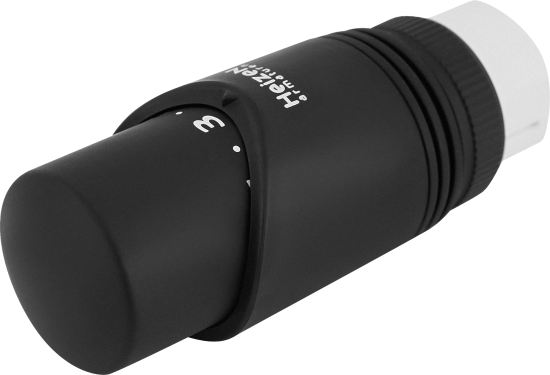 Термостатическая головка жидкостная Heizen TC-9 универсальное подключение черная