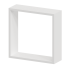 Полка настенная Spaceo 24x24 см/27x27 см/30x30 см МДФ цвет белый 3 шт