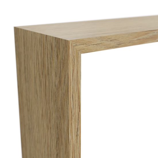 Полка настенная Spaceo 45x27 см/40x22 см МДФ цвет натуральный дуб 2 шт