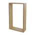 Полка настенная Spaceo 45x27 см/40x22 см МДФ цвет натуральный дуб 2 шт