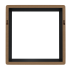 Полка настенная Spaceo 20x20 см/24x24 см/28x28 см МДФ цвет чёрный 3 шт