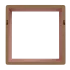 Полка настенная Spaceo 20x20 см/24x24 см/28x28 см МДФ цвет розовый 3 шт