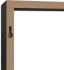 Полка настенная Spaceo 24x24 см/27x27 см/30x30 см МДФ цвет чёрный 3 шт