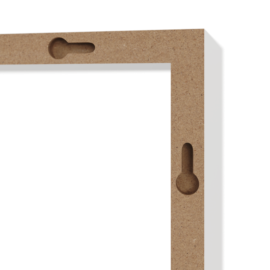 Полка настенная Spaceo 45x27 см/40x22 см МДФ цвет белый 2 шт