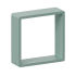 Полка настенная Spaceo 20x20 см/24x24 см/28x28 см МДФ цвет зеленый 3 шт