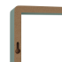 Полка настенная Spaceo 20x20 см/24x24 см/28x28 см МДФ цвет зеленый 3 шт