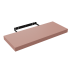 Полка настенная Spaceo Bistro 60x23.5 см МДФ цвет розовый