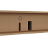 Полка настенная Spaceo Bistro 60x23.5 см МДФ цвет розовый