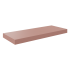 Полка настенная Spaceo Bistro 60x23.5 см МДФ цвет розовый