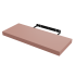 Полка настенная Spaceo Bistro 60x23.5 см МДФ цвет розовый