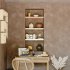 Полка настенная Spaceo Bistro 60x23.5 см МДФ цвет розовый