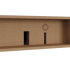 Полка настенная Spaceo Bistro 23x23.5 см МДФ цвет розовый