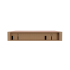 Полка настенная Spaceo Bistro 23x23.5 см МДФ цвет розовый
