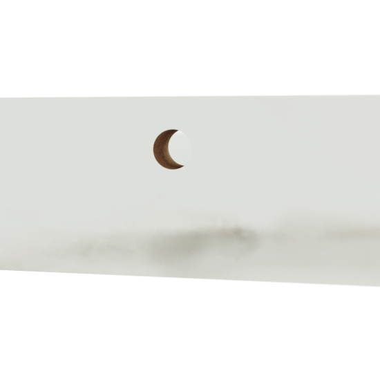 Полка настенная Spaceo White Marble 60x10 см МДФ цвет белый мрамор