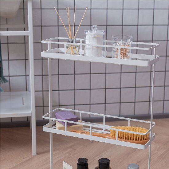 Стеллаж на колесах 660х390х120 мм Ulitka Overtop белый (74104072/25812)