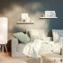 Полка настенная Spaceo White 60x10 см МДФ цвет белый