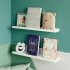 Полка настенная Spaceo White 60x10 см МДФ цвет белый