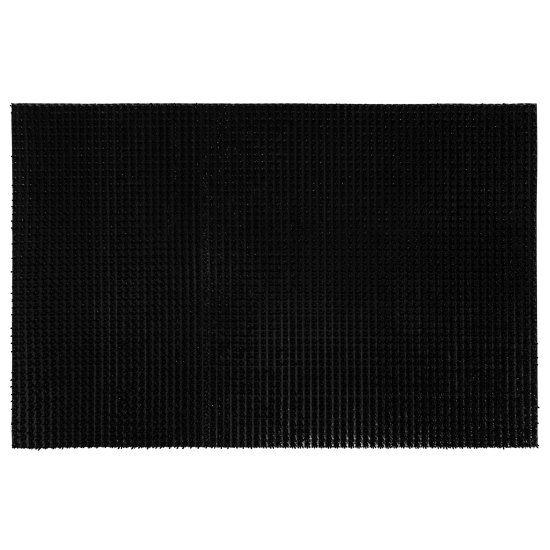 Коврик щетинистый 45x60 см полипропилен цвет черный