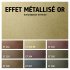 Краска декоративная Maitre Deco Effet Metallise Or полуглянцевая эффект металла 0.3 кг