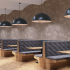 Фактурная штукатурка Maitre Deco «Romain» эффект мраморного травертина 14 кг