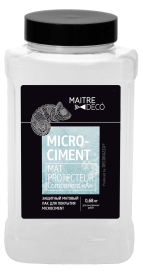 Защитный лак для микроцемента Maitre Deco «Microciment Protecteur» 2 компонента 0.83 кг