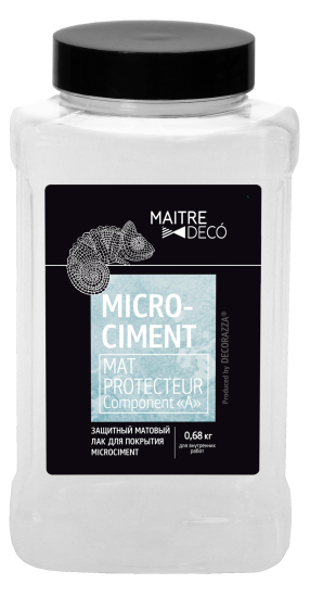 Защитный лак для микроцемента Maitre Deco «Microciment Protecteur» 2 компонента 0.83 кг