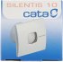 Вентилятор осевой Cata Silentis 10Т с таймером 140х140 мм d100 мм слоновая кость