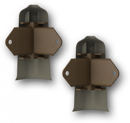 Угол внешний для плинтуса 