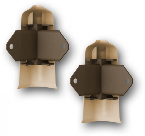 Угол внешний для плинтуса 