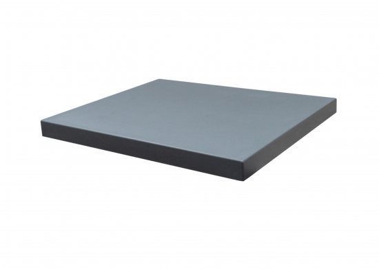 Столешница для ванной Scandi SC-60MS 60x4x47 см, искусственный камень, цвет матовый графит