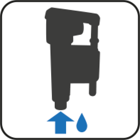 Клапан заливной Equation с нижней подводкой воды 3/8