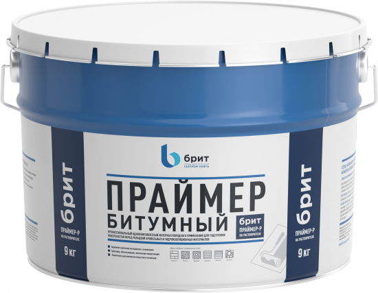 Праймер Битумный Брит Коннект-Р 9 Кг
