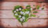 Коврик придверный Inspire Resur Heart резина 45x75 см