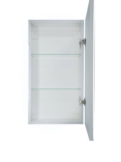 Шкаф зеркальный подвесной Montero White LED с подсветкой 35x65 см цвет белый