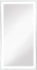 Шкаф зеркальный подвесной Montero White LED с подсветкой 35x65 см цвет белый