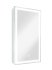 Шкаф зеркальный подвесной Montero White LED с подсветкой 35x65 см цвет белый