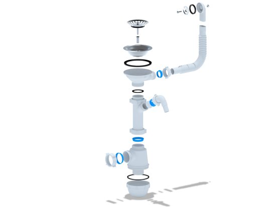 Мойка для кухни врезная с крылом Granfest Quadro GF-Q-650L 65x50 см глубина чаши 19 см мрамор цвет маренго