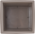 Кашпо Idea Тубус 16.5x36x24 см v7.5 л пластик французский серый