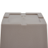 Кашпо Idea Тубус 16.5x36x24 см v7.5 л пластик французский серый