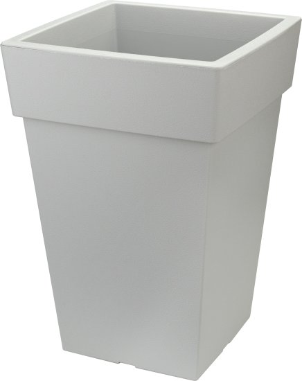 Кашпо Idea Тубус 20.5x44x30 см v14 л пластик смоки