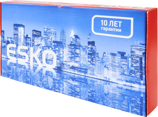 Смеситель для кухни Esko K37 общая высота 32.5 см цвет чёрный