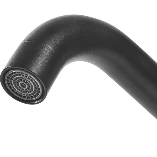 Смеситель для кухни Esko K37 общая высота 32.5 см цвет чёрный