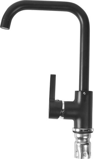 Смеситель для кухни Esko K37 общая высота 32.5 см цвет чёрный