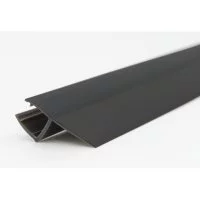 Уплотнительный ПВХ профиль для стекла 8 мм SERVICE PLUS PVH04-909GFM8