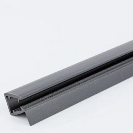 Уплотнительный ПВХ профиль для стекла 8 мм SERVICE PLUS PVH04-403/7BKL8