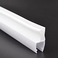 Уплотнительный ПВХ профиль для стекла 8мм SERVICE PLUS PVH04-916WM8